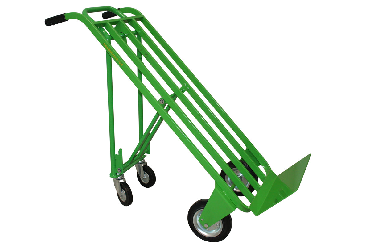 Carmeccanica Carrello Trasformabile Ruote in Gomma Piena 400 kg ART002