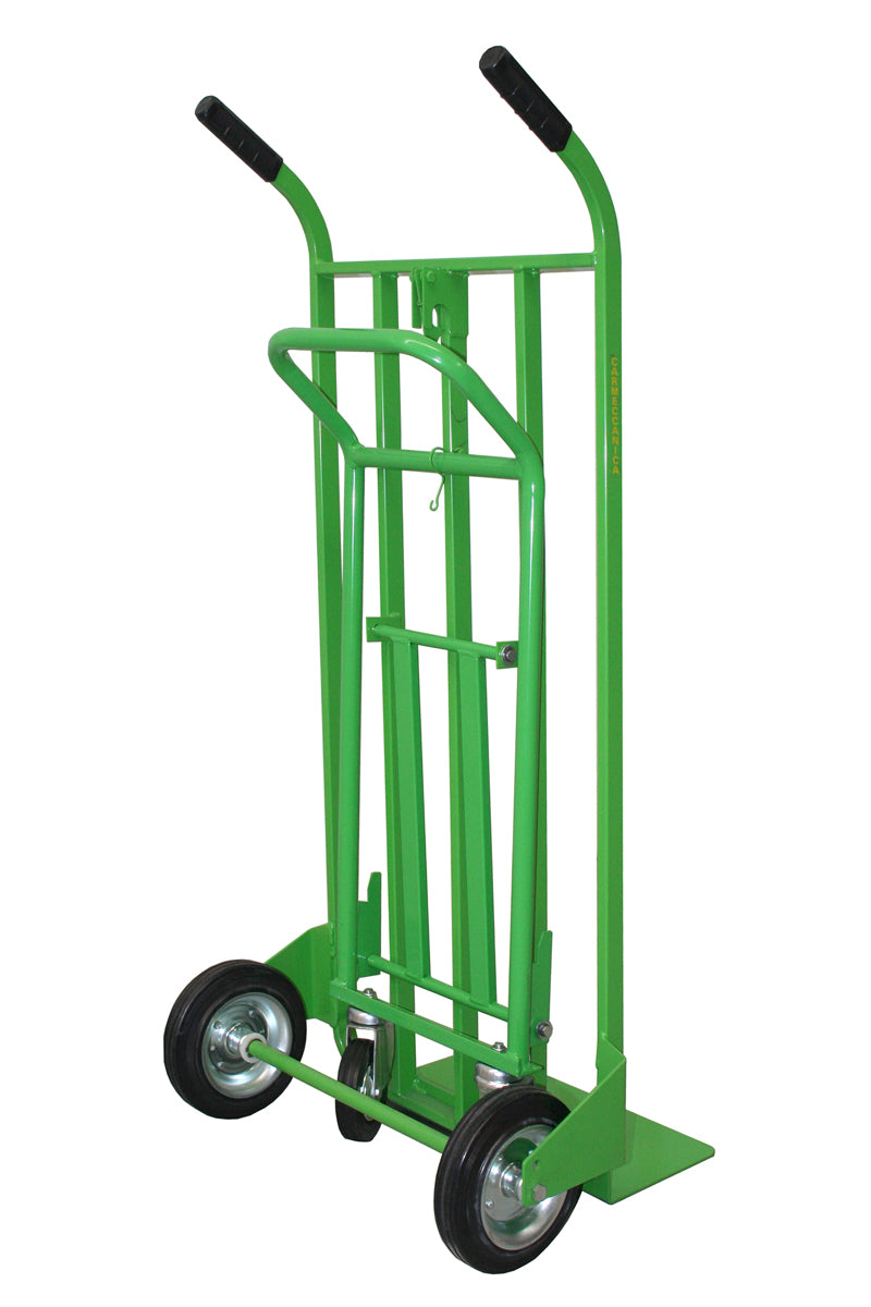 Carmeccanica Carrello Trasformabile Ruote in Gomma Piena 400 kg ART002