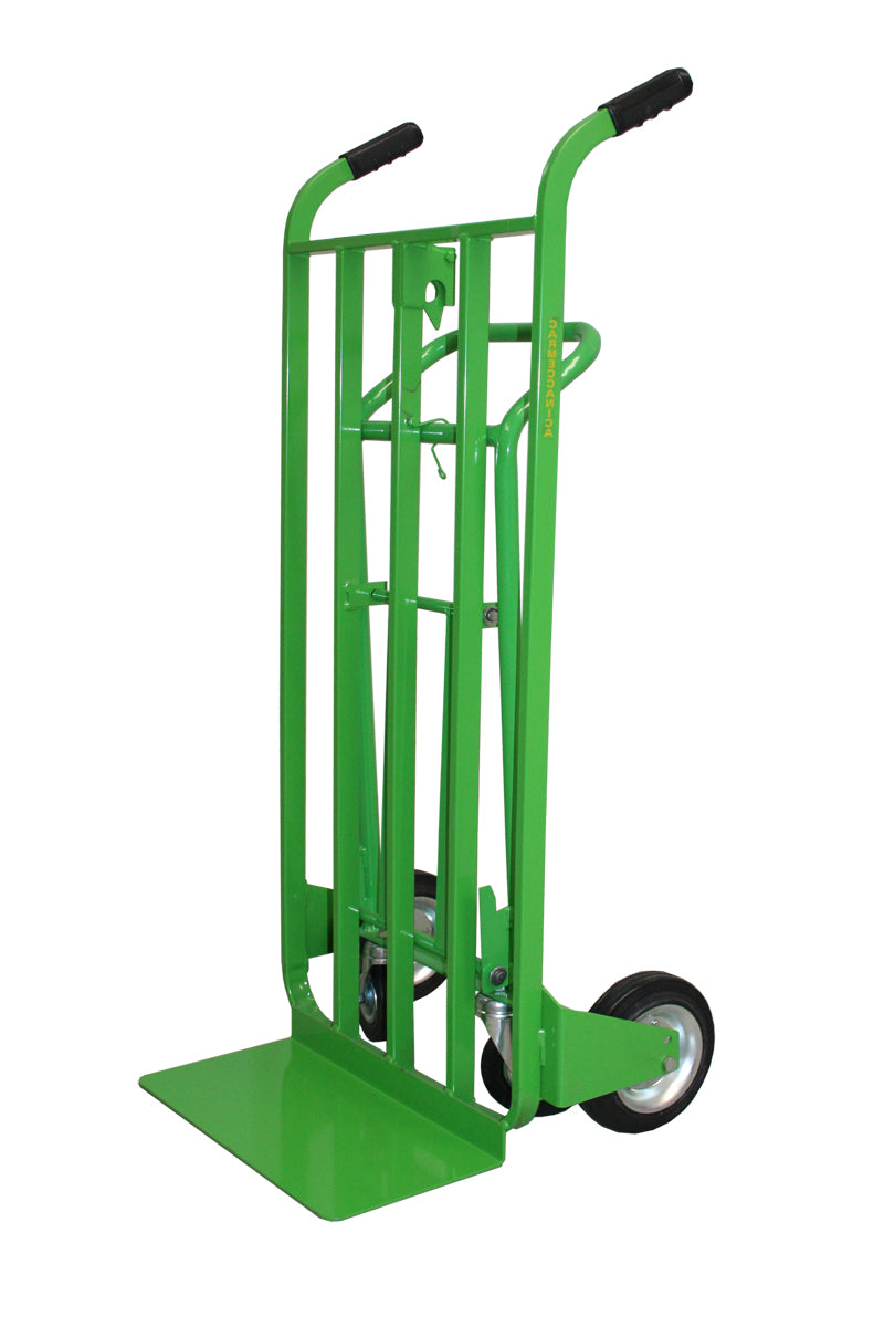 Carmeccanica Carrello Trasformabile Ruote in Gomma Piena 400 kg ART002