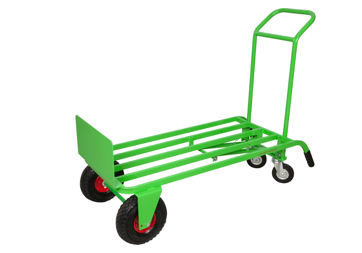 Carmeccanica Carrello Trasformabile 2 Ruote Pneumatiche 400 kg ART003