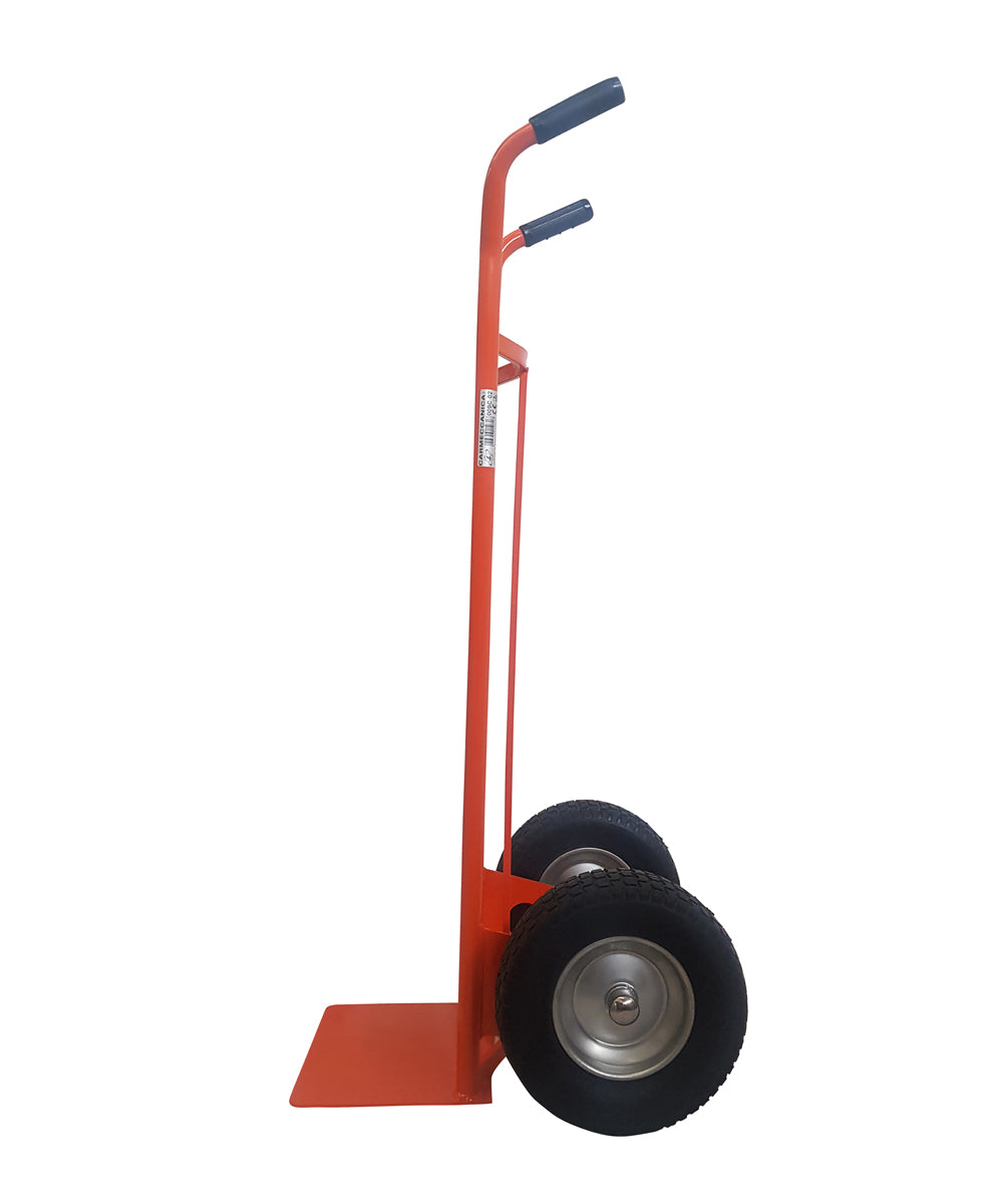 Carmeccanica Portasacchi Spalla Curva Maxi Ruote Antiforatura Diametro 300 mm 200 kg ART009C 02