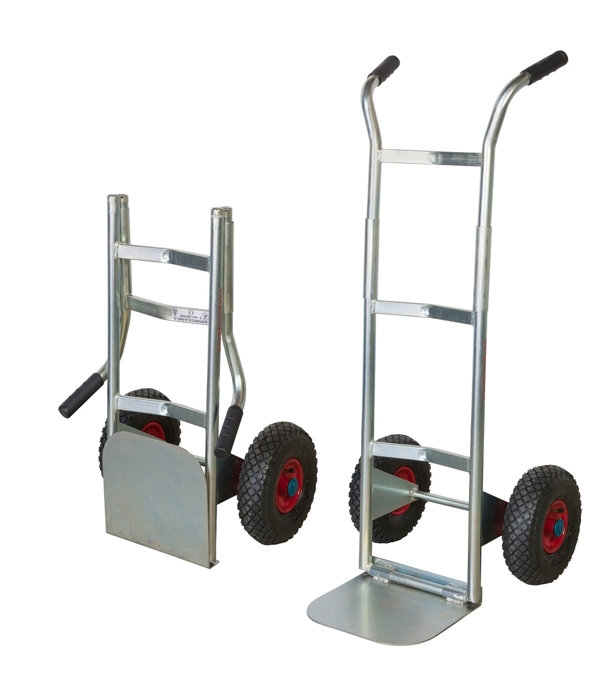 Carmeccanica Carrello Pieghevole Zincato Cerchio Nylon ART009PL