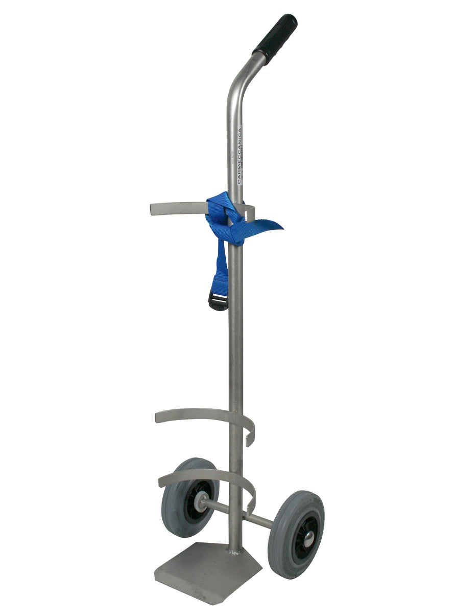 Carmeccanica Portabombola in Acciaio Inox per Bombole 5-7 litri ART032INOX