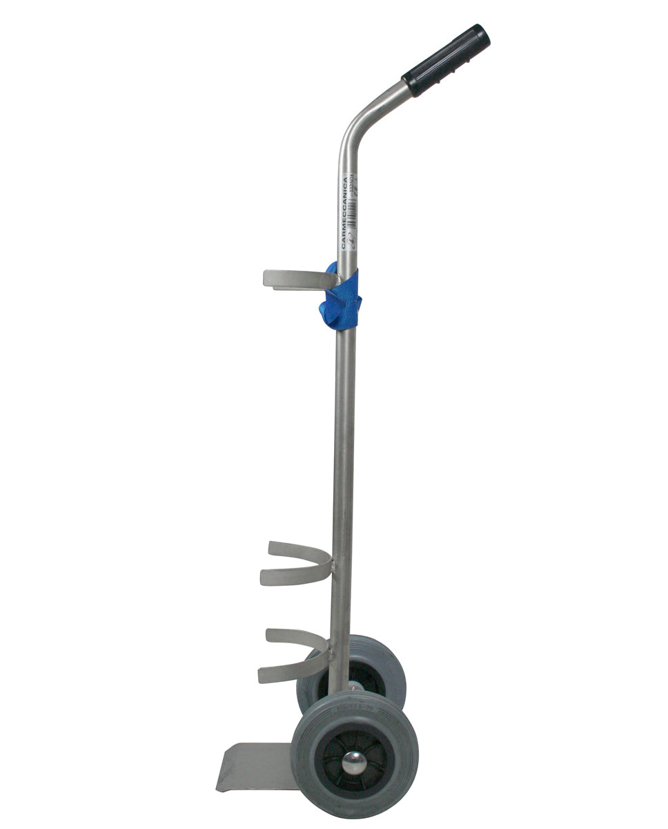 Carmeccanica Portabombola in Acciaio Inox per Bombole 5-7 litri ART032INOX