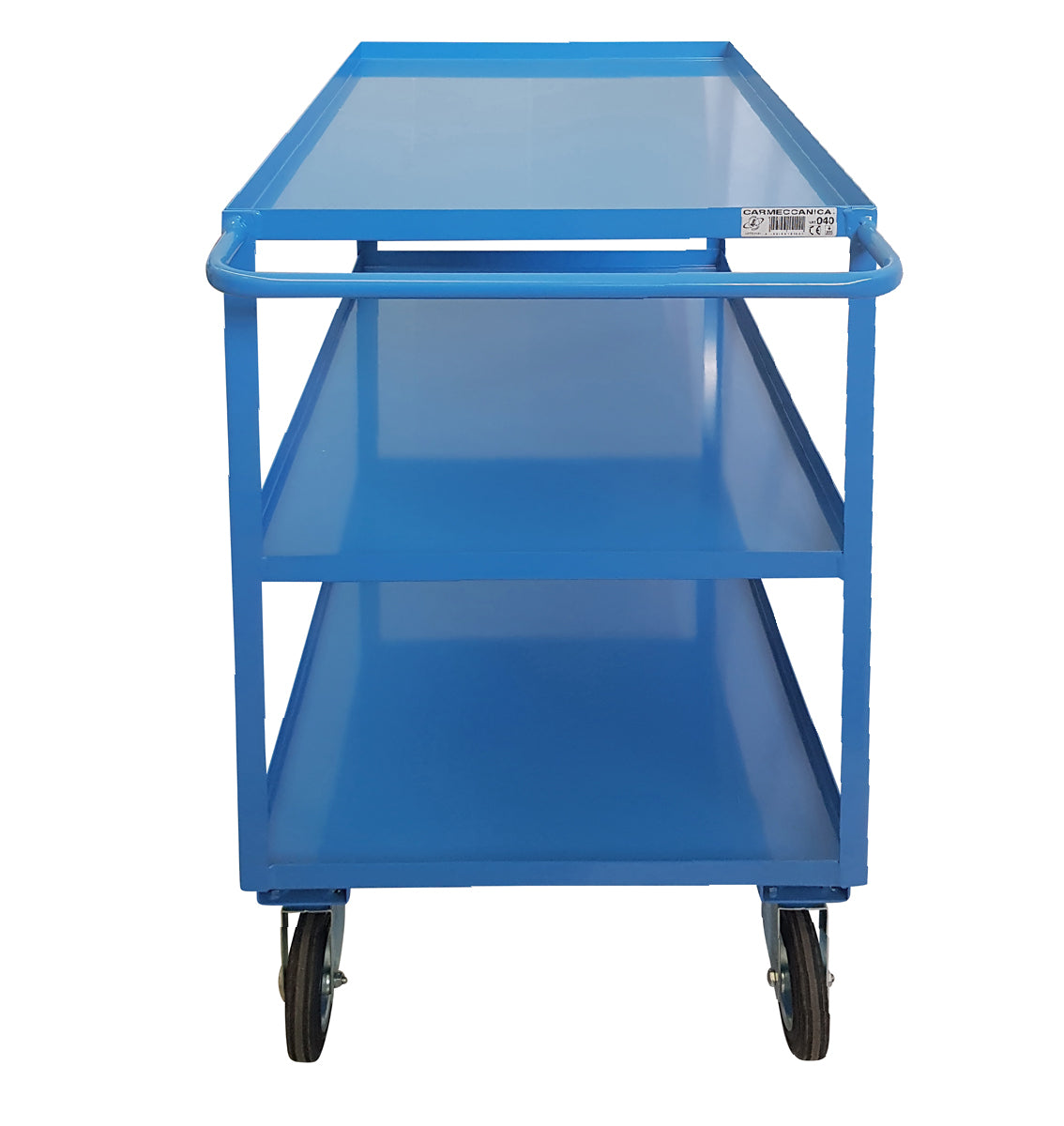 Carmeccanica Portatutto Grande 3 Piani con Bordo 300 kg ART040