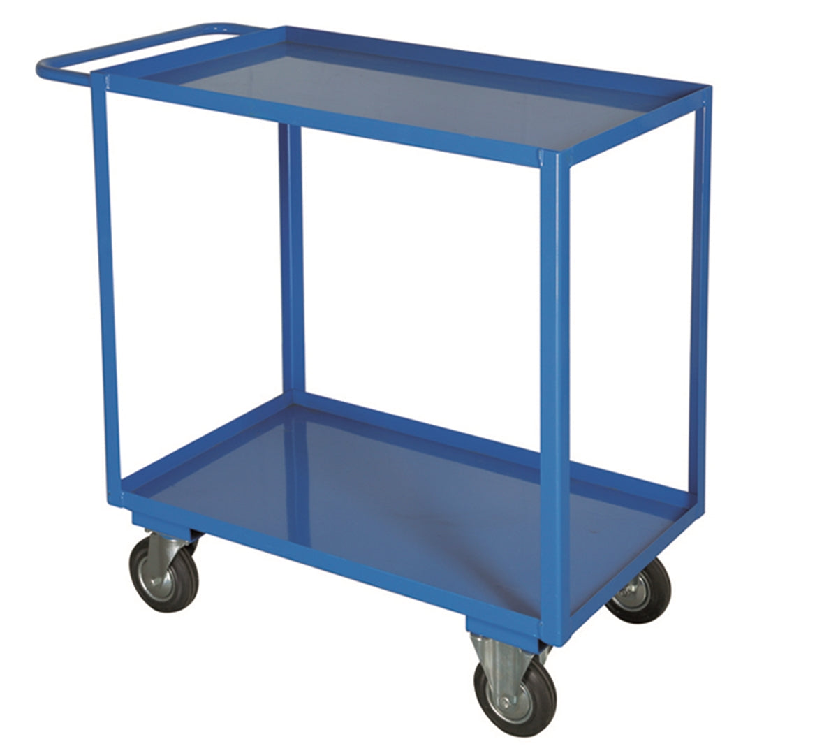 Carmeccanica Portatutto Grande 2 Piani con Bordo e Ruote Girevoli 300 kg ART041VGIR