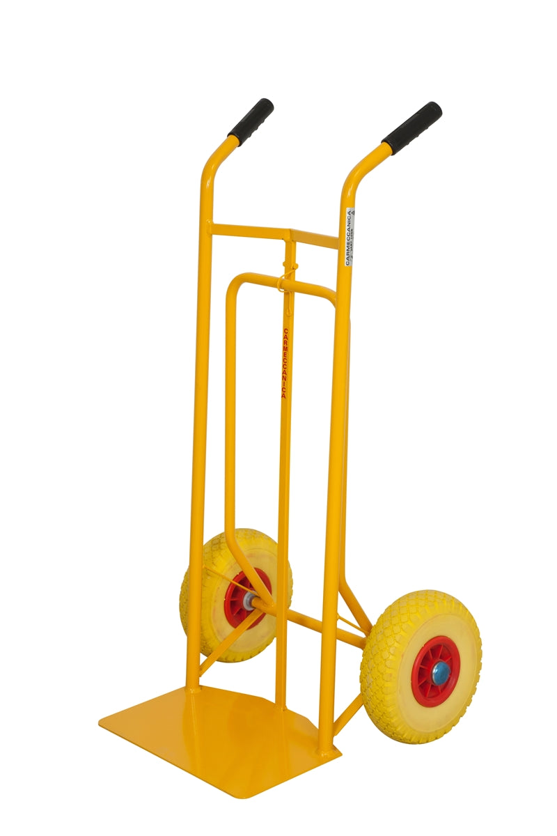 Carmeccanica Portasacchi Entry Doppia Pedana Ruote Antiforatura 150 kg ART105R 02