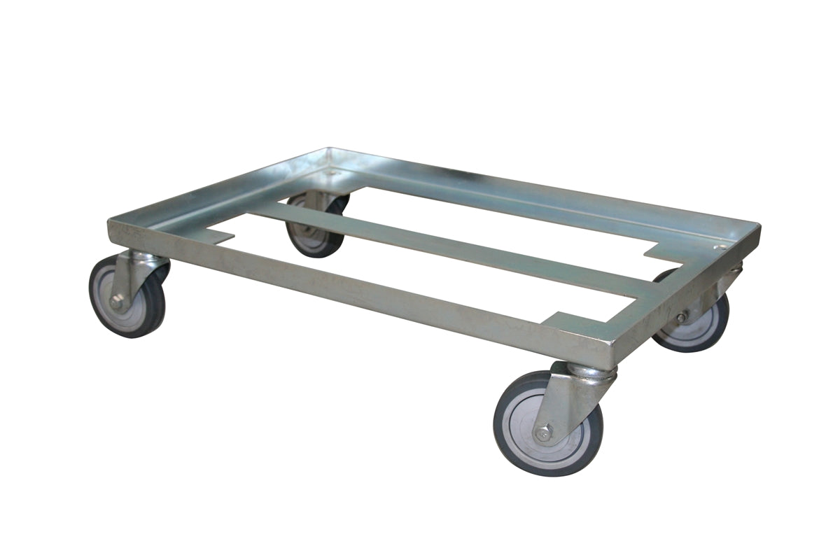 Carmeccanica Carrello Zincato Contenitori Norma Europa ART401ZN