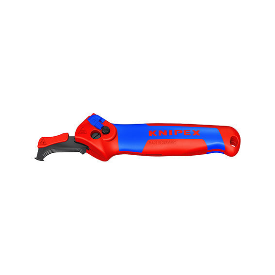 Knipex Coltello Sguainacavi B21745000 Cricchetto, 4 Tipologie di Taglio, 146 mm