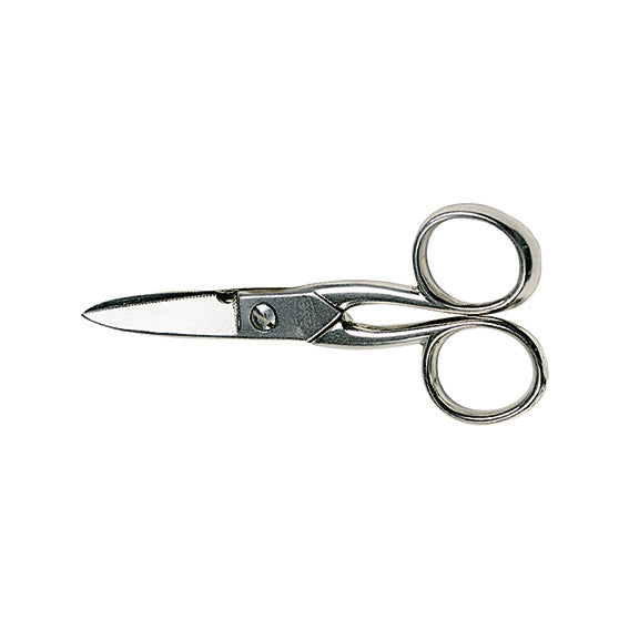 ABC Tools Forbici per Elettricisti B21801000 Lame Diritte 125 mm, Manici Nudi, Esecuzione Nichelata