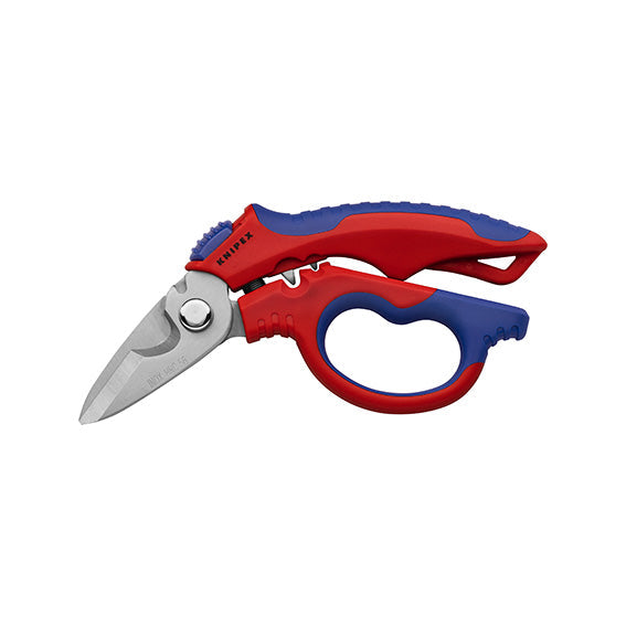 Knipex Forbici per Kevlar B21852000 160 mm, Lame Seghettate, Acciaio Vanadio