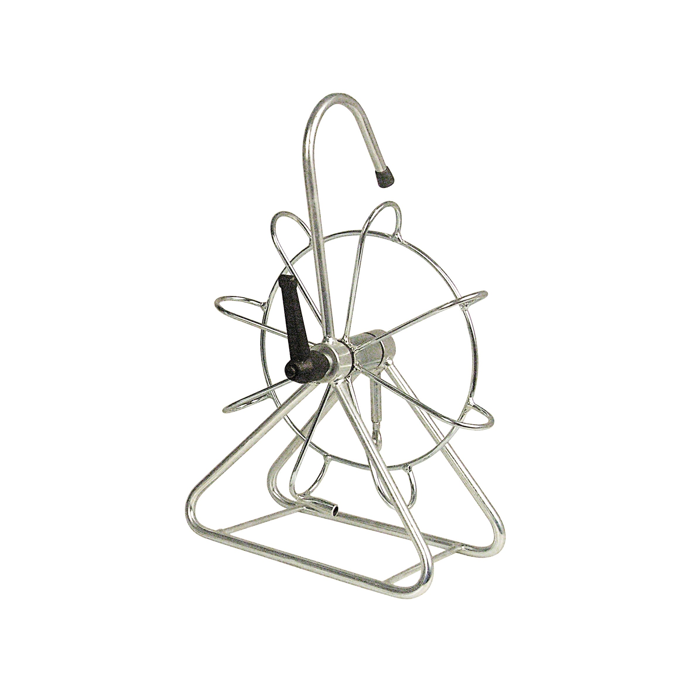 ABC Tools Aspo Verticale Raccoglitore B21856000 per Passacavi Spiralato Ø 295 mm, Acciaio Zincato