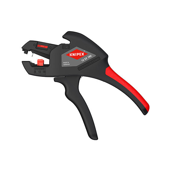 Knipex B21873000 Pinza Spelacavi Automatica, Arresto 6÷18 mm, Tronchese 2,5 mm²