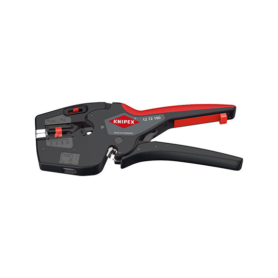 Knipex NEXSTRIP B21885800 3in1 Taglia-Spela-Crimpa, 0,03÷10 mm² AWG 32-8, Bussola 0,25÷4 mm², 190 mm