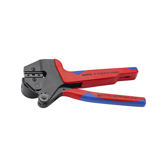 Knipex Kit Fotovoltaico B21909600 con Crimpatrice, Matrici MC3 e Spelacavi, Valigetta