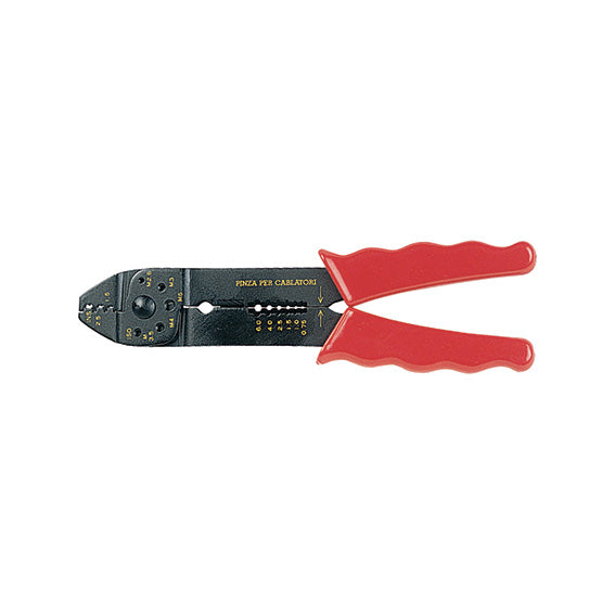 ABC Tools Crimpatrice a Morsetto B21932000, Capicorda Non Isolati Aperti 1,5÷2,5 mm², 220 mm