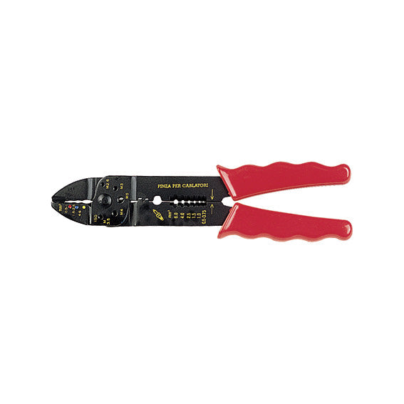 ABC Tools Crimpatrice a Morsetto B21933400, Capicorda Preisolati e Non Isolati 0,5÷6 mm², 230 mm