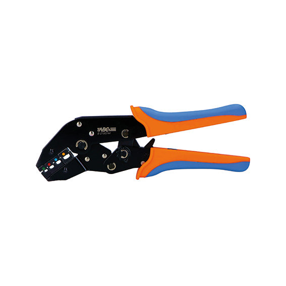 ABC Tools Crimpatrice Automatica B21934406, Preisolati 0,14÷6 mm², 4 Tacche, 230 mm