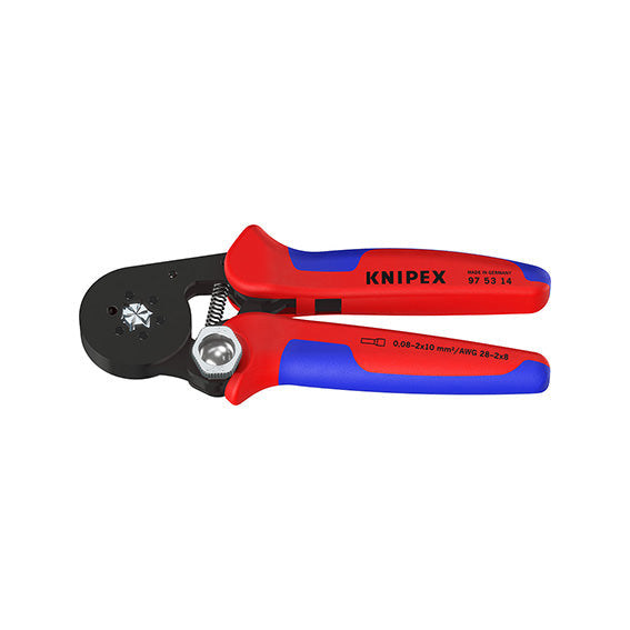Knipex Crimpatrice Bussola B21936100, TWISTOR16 Laterale Esagonale, 0,8÷16 mm² Twin, 180 mm