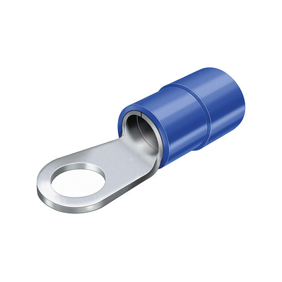 ABC Tools B21951053 Capicorda ad occhiello 1,5÷2,5 mm² (AWG 16-14) Foro vite M5 — Azzurro