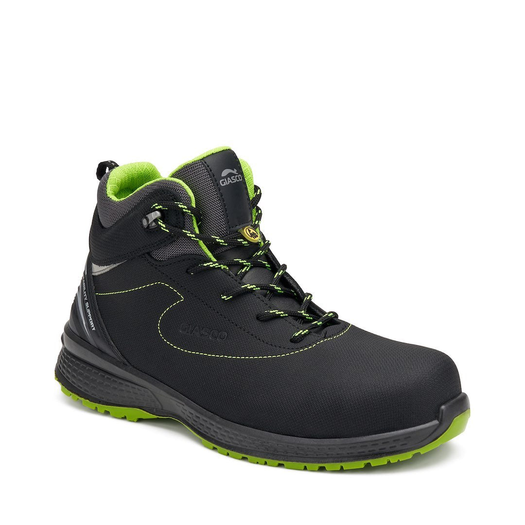 Giasco Scarpa Antinfortunistica Alta Libra New Antiscivolo per Tetti S3L FO SR ESD