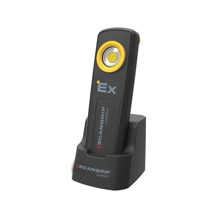 Scangrip Torcia Lampada ATEX Ricaricabile N91333000, 175/350 lm, Spot 150 lm