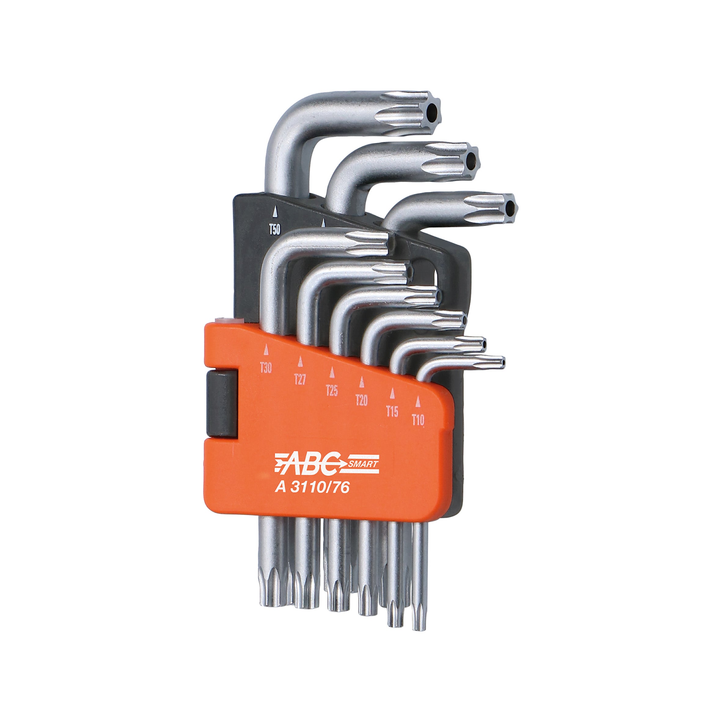 ABC Smart Serie di 9 Chiavi TORX Tamper Resistant Corte A31107660, con supporto di plastica