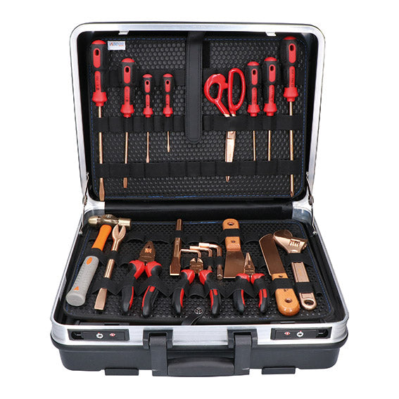 ABC Tools Assortimento Antiscintilla M73953600, Be-Cu, 36 pezzi