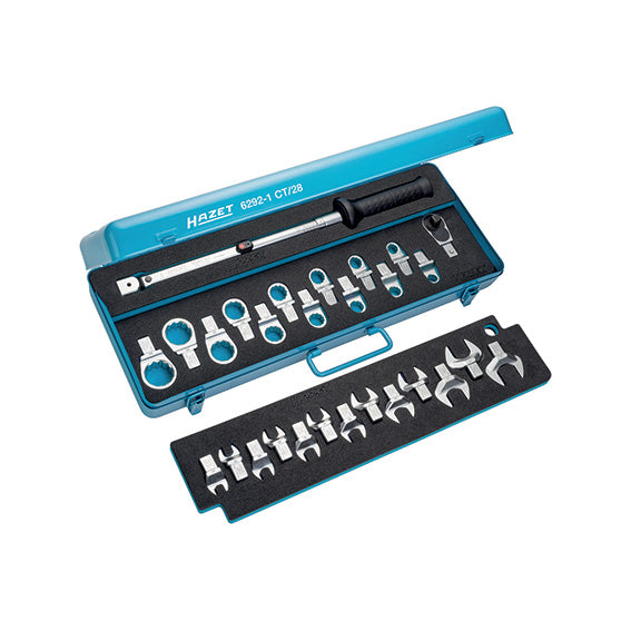 ABC Tools Assortimento Chiave Dinamometrica con Teste A 2843 7000, 28 utensili, 14x18 mm