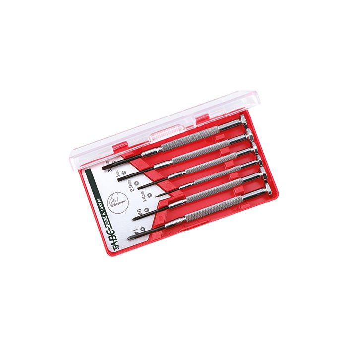 ABC Tools Assortimento Giraviti per Orologiai A 1427 4000, 6 Pezzi