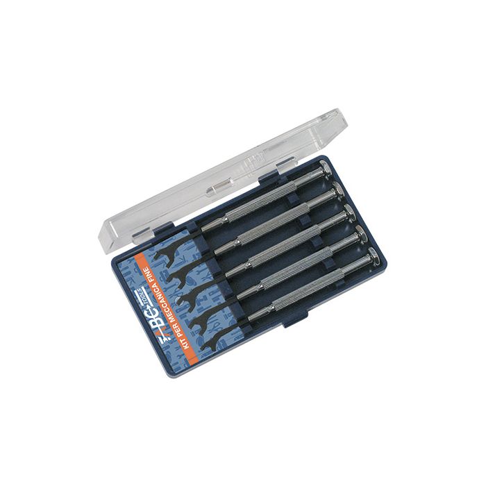 ABC Tools Assortimento per Meccanica Fine A 1418 0000, 5 Chiavi a Forchetta