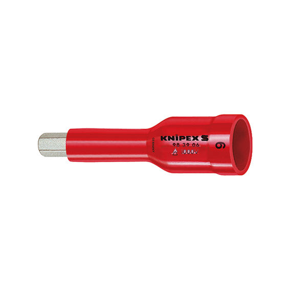 ABC Tools Chiave a Bussola con Inserto Isolata VDE M71140010, 1/2", 10 mm