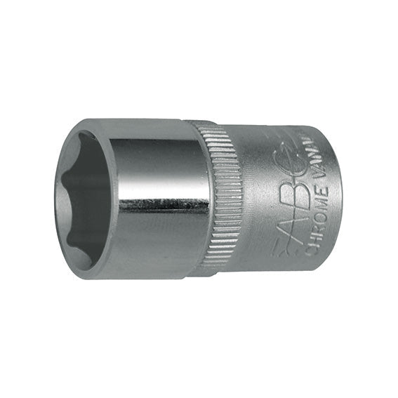 ABC Tools Chiave a Bussola Esagonale 23 mm A31161023, Attacco 1/2", Corta