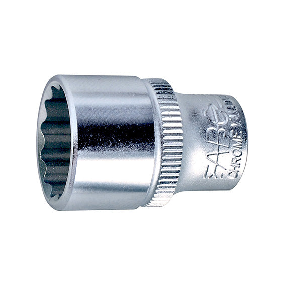ABC Tools Chiave a Bussola Poligonale 1/2" A31141405, Attacco 3/8"