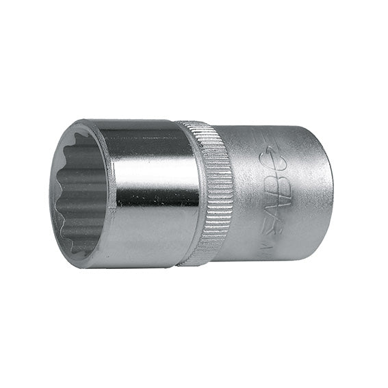 ABC Tools Chiave a Bussola Poligonale 5/8" A31162206, Attacco 1/2", Corta