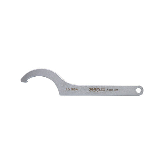ABC Tools Chiave a Settore ad Apertura Fissa con Nasello Quadro A30861028, Campo 25-28 mm, Nasello Quadro