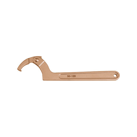 ABC Tools Chiave a Settore Antiscintilla M73101120, Be-Cu, per Ghiere 50-120 mm
