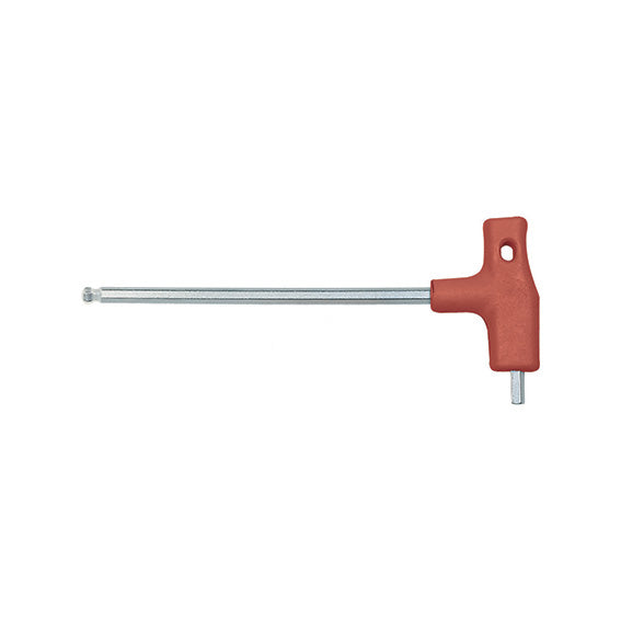 ABC Tools Chiave Sferopoliedrica Maschio Esagonale a T con Impugnatura in Nylon A31099605, 5 mm, 198 mm