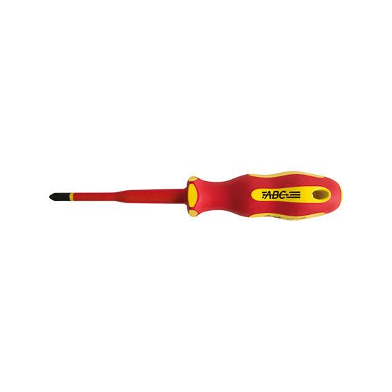 ABC Tools Giravite Isolato VDE M71007002, Phillips PH2, Lama 6,0x100 mm, Slim