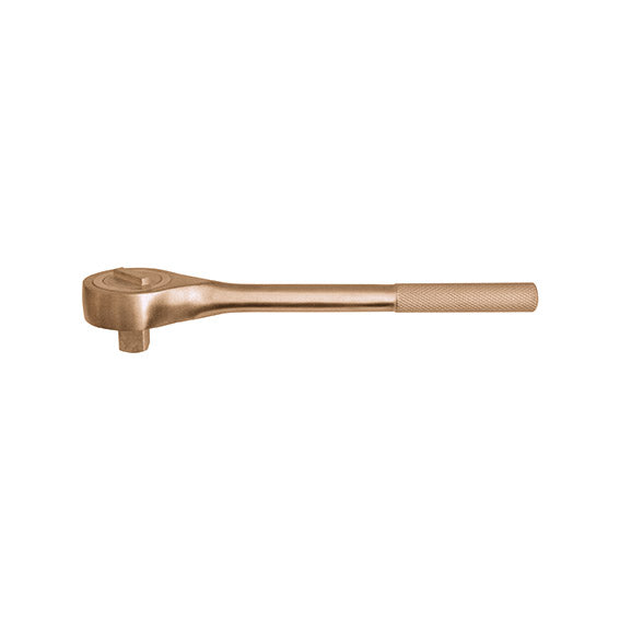ABC Tools Leva a Cricchetto Reversibile Antiscintilla M72875000, Be-Cu, 1/2", 250 mm