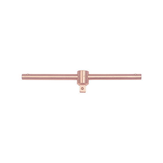ABC Tools Leva a T Scorrevole Antiscintilla M72911000, Be-Cu, 3/4", 400 mm