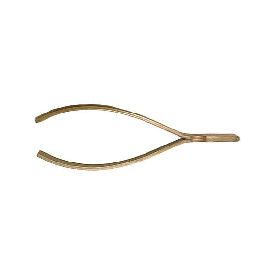 ABC Tools Pinzetta Antiscintilla M71802000, Al-Br, 100 mm