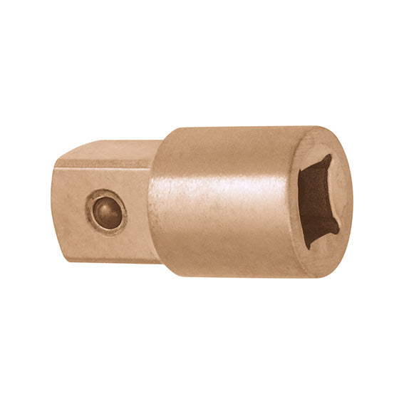 ABC Tools Raccordo Aumentatore Antiscintilla M72872034, Be-Cu, 1/2"-3/4", 50 mm