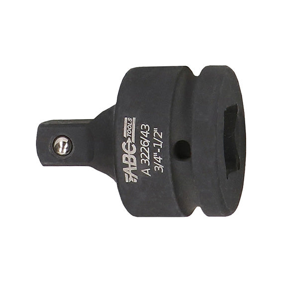 ABC Tools Raccordo Riduttore Impact A32264302, Attacco 3/4" - 1/2", 58 mm