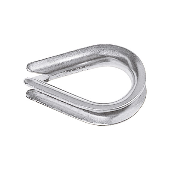 ABC Tools Redancia in Acciaio Inox AISI 316 per Funi L 2230 2020, Gola 20 mm