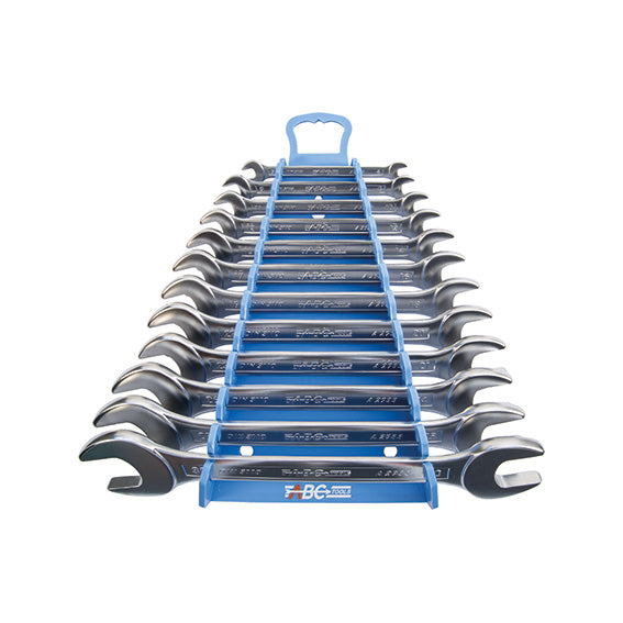 ABC Tools Serie di Chiavi su Supporto in Gomma Termoplastica TPR A29335012, 12 Pezzi