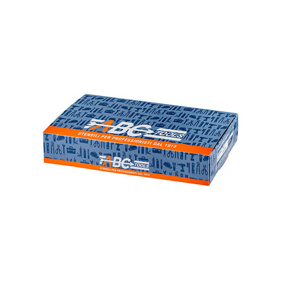 ABC Tools Serie di 11 Chiavi Maschio Esagonali a T con Impugnatura Bicomponente A31084500, con scatola di cartone