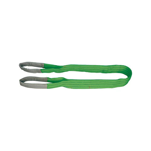 ABC Tools Fascia di Sollevamento con Asole Verde L35522002, 2 m, 2 t