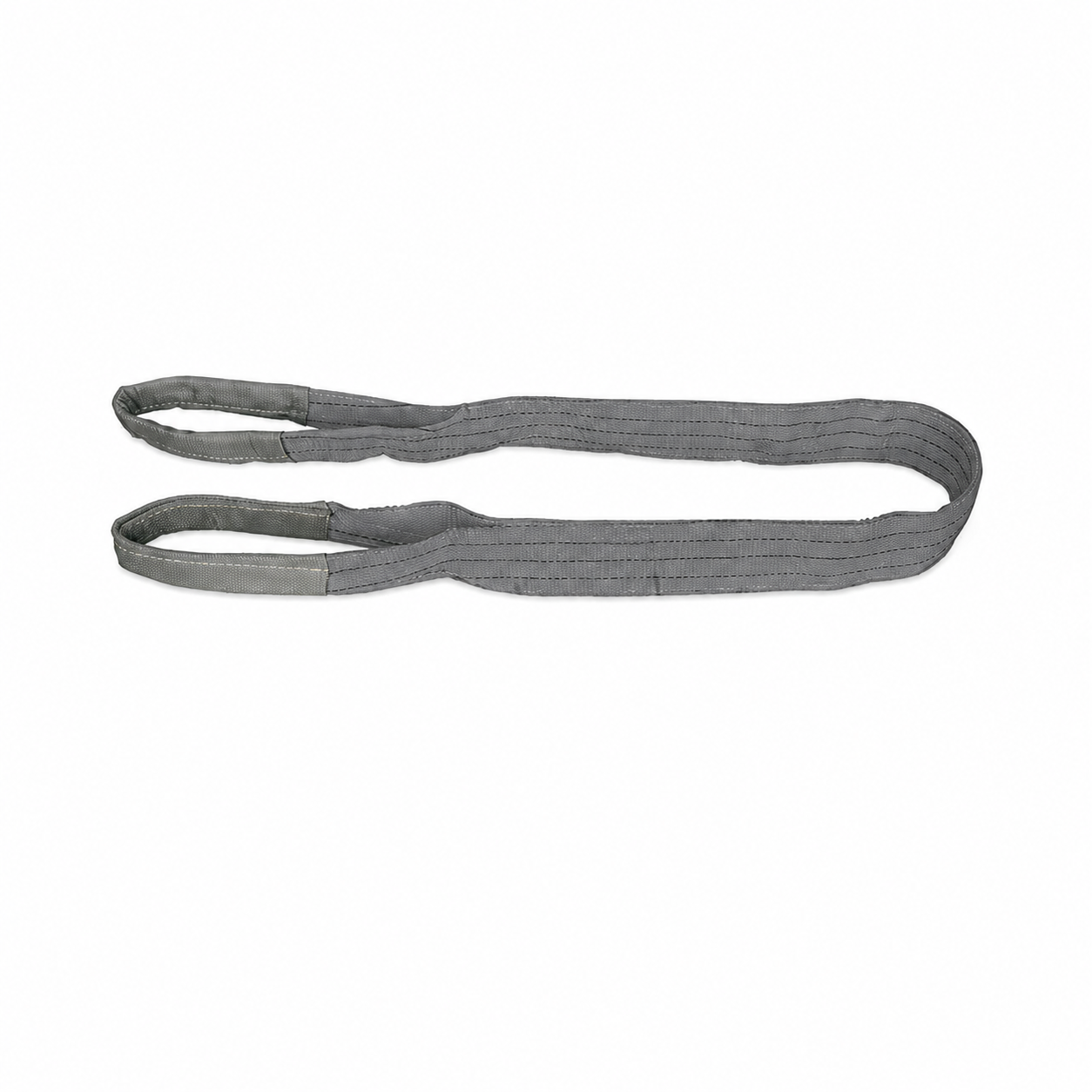 ABC Tools Fascia di Sollevamento con Asole Grigio L35522004, 2 m, 4 t