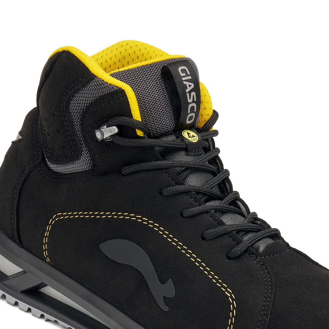 Giasco Scarpa Antinfortunistica Alta Borneo Antiscivolo per Tetti S3L FO SR ESD